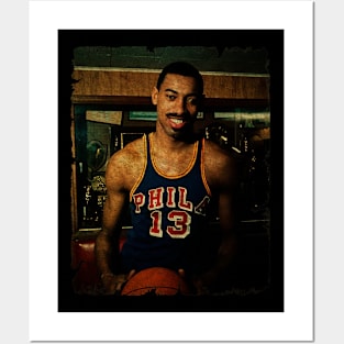 Wilt Chamberlain at Philadelphia #13 Posters and Art